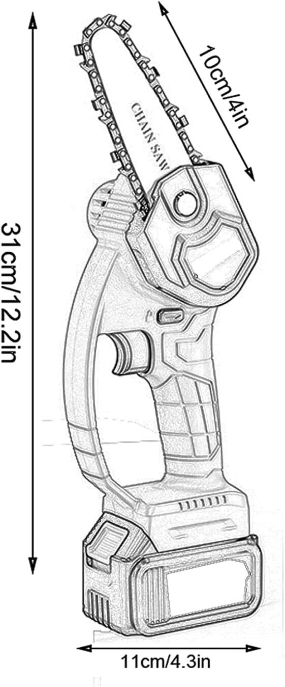 Chainsaws for Cutting Branches Mini Electric - Image 3