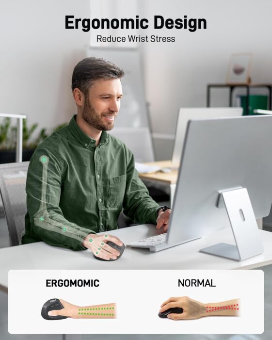 acer Ergonomic Mouse Wireless - Image 4