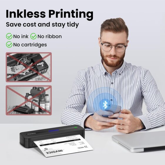 Phomemo Portable Printers Wireless for Travel - Image 4