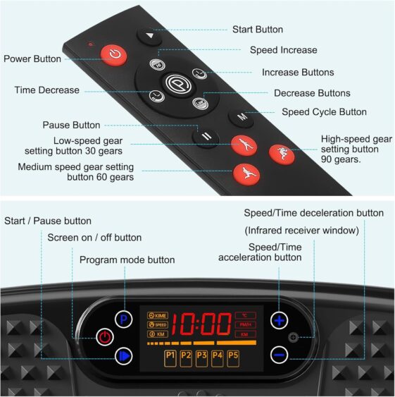 Vibration Plate Exercise Machine - Image 2