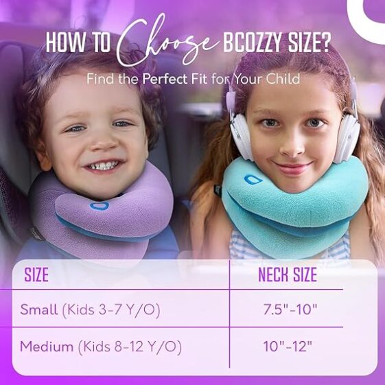 BCOZZY Kids Travel Neck Pillow (3-7 Y/O) - Image 3