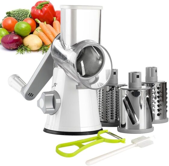 Ourokhome Rotary Cheese Grater Hand Crank
