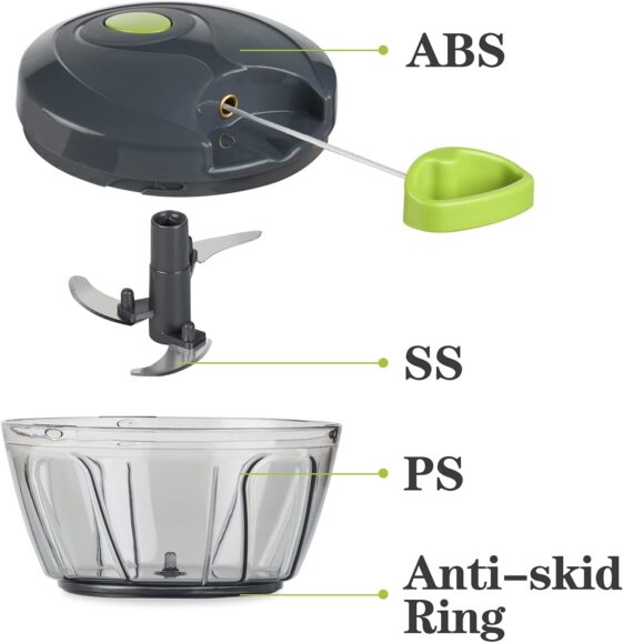 Cambom Manual Food Chopper Vegetable Cutter - Image 2