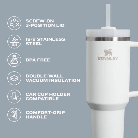 Stanley Quencher H2.0 FlowState Stainless Steel - Image 5