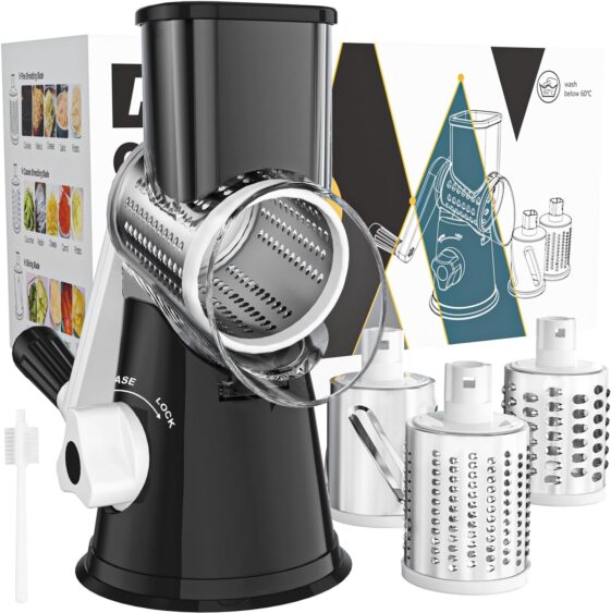 Cambom Rotary Cheese Grater Hand Crank