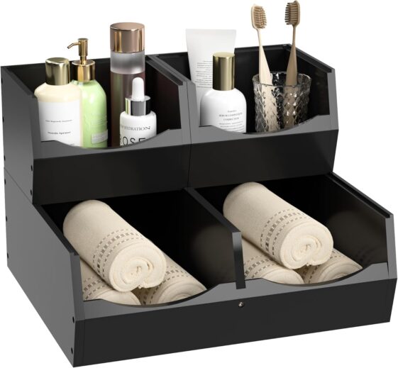 3 Set Bamboo Pantry Organizers and Storage