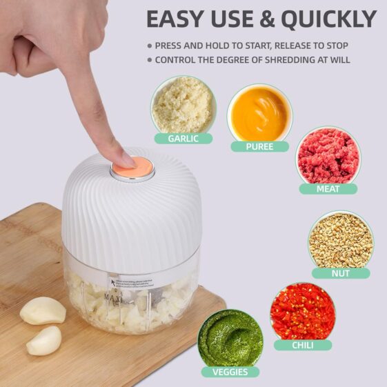 Electric Garlic Chopper, - Image 6