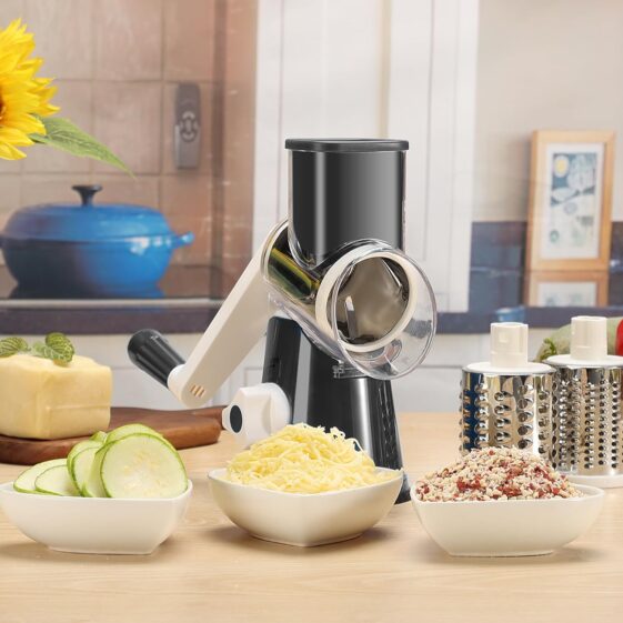 Cambom Rotary Cheese Grater Hand Crank - Image 2