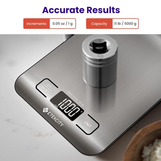 Etekcity Food Kitchen Scale - Image 5