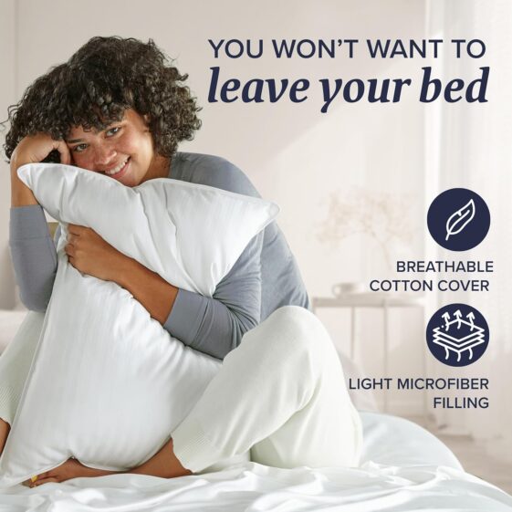 Beckham Hotel Collection Bed Pillows - Image 4