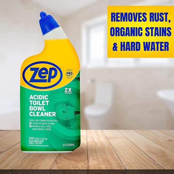 Zep Acidic Toilet Bowl Cleaner, 32 Oz - Image 5