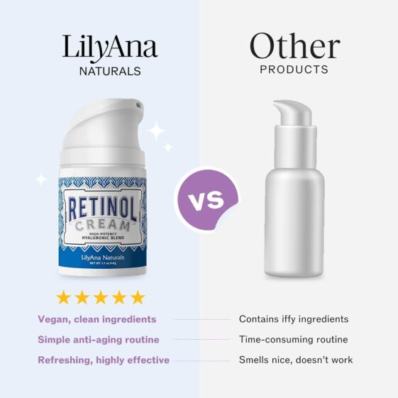 LilyAna Naturals Retinol Cream - Made in USA - Image 3