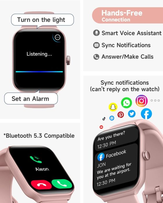 Smart Watch for Women Alexa Built-in - Image 5