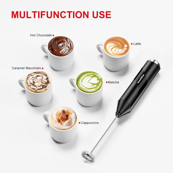 Bonsenkitchen Milk Frother Handheld - Image 5