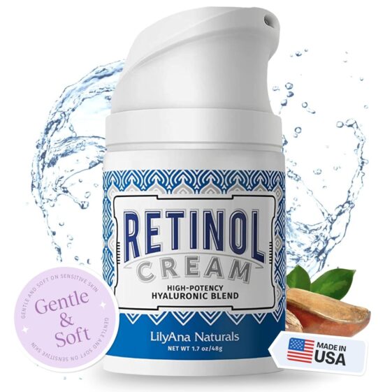 LilyAna Naturals Retinol Cream - Made in USA