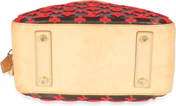 Louis Vuitton Pre-Loved Red Tuffetage Monogram - Image 3