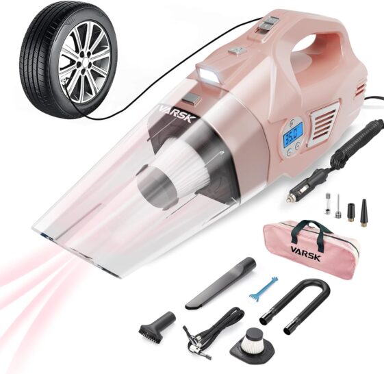 VARSK 4-in-1 Car Vacuum Cleaner High Power