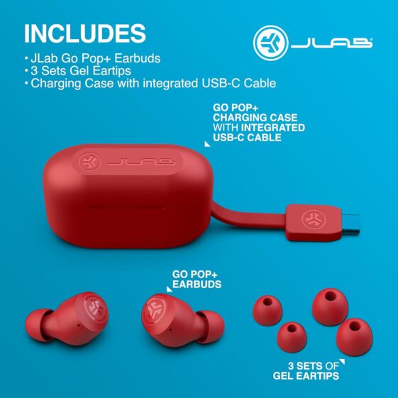 JLab Go Air Pop True Wireless Bluetooth Earbuds - Image 2