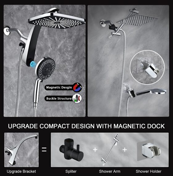 High Pressure Rain Shower Head - Image 3