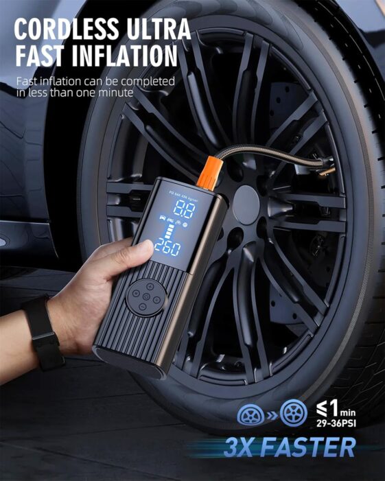 Tire Inflator Portable Air Compressor - Image 5