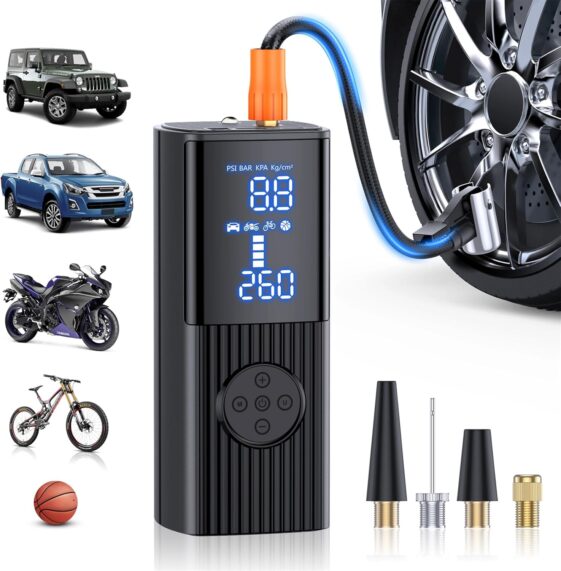 Tire Inflator Portable Air Compressor