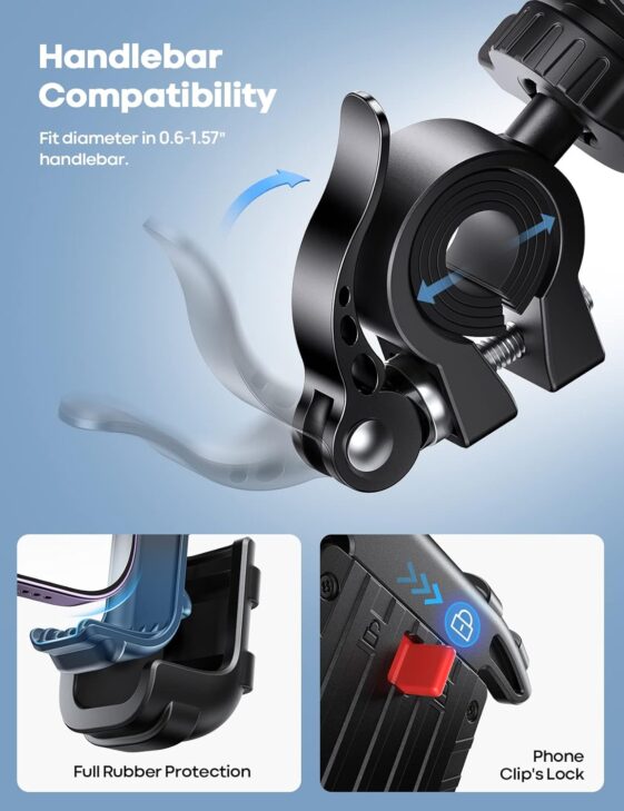 Lamicall Bike Phone Holder - Image 3
