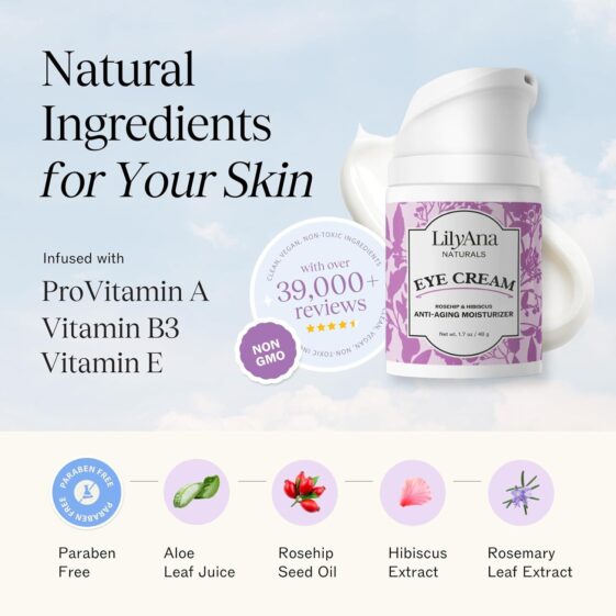 LilyAna Naturals Eye Cream for Dark Circles - Image 6