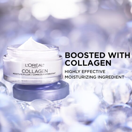 L’Oreal Paris Collagen Daily Face Moisturizer, - Image 3