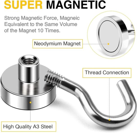 DIYMAG Magnetic Hooks - Image 2