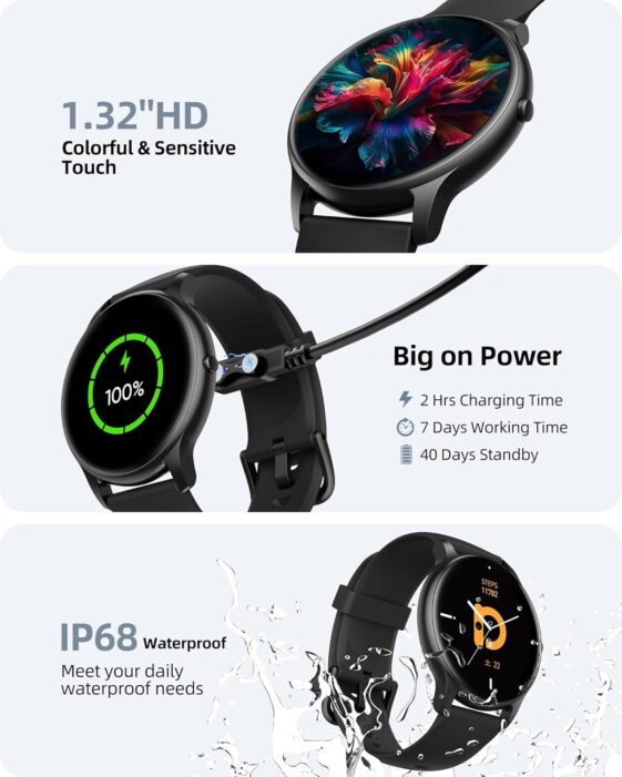Parsonver Smart Watch for Men Women - Image 3