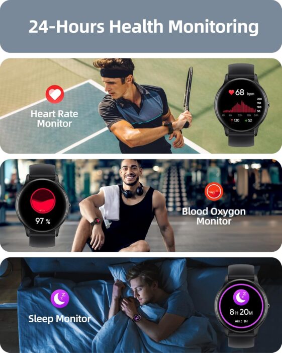 Parsonver Smart Watch for Men Women - Image 4