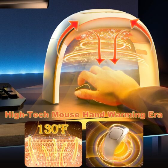 Heated Mouse Pad Hand Warmer - Image 2