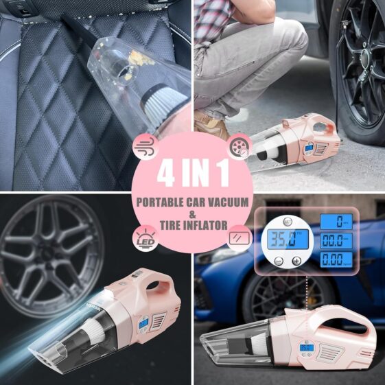 VARSK 4-in-1 Car Vacuum Cleaner High Power - Image 5