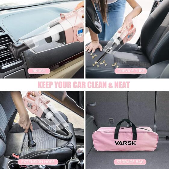 VARSK 4-in-1 Car Vacuum Cleaner High Power - Image 3