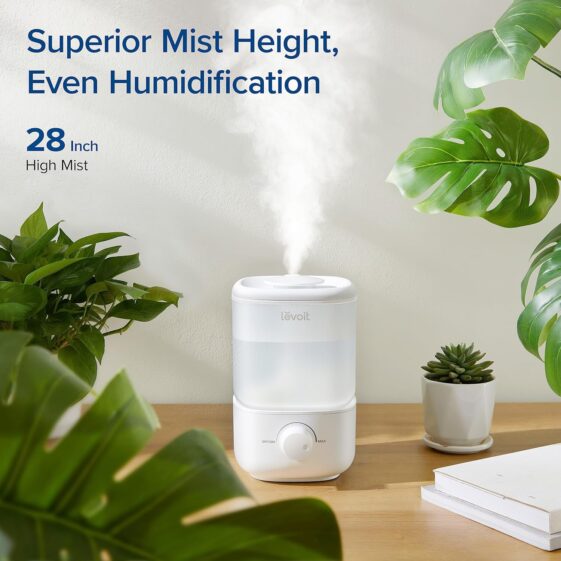 LEVOIT Top Fill Humidifiers for Bedroom, - Image 3