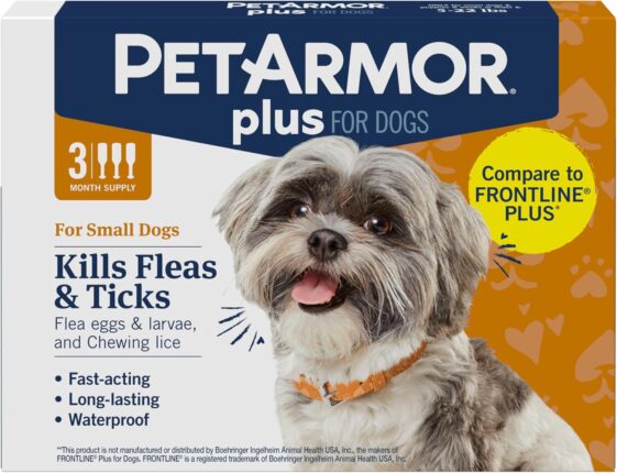 PetArmor Plus Flea and Tick Prevention for Dogs