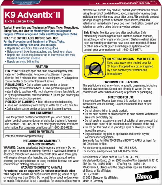 K9 Advantix II XL Dog Vet - Image 7